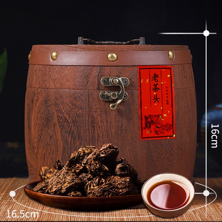 10-Year Aged Ripe Pu'er Tea Nuggets (Lao Cha Tou) – Rare Fermented, Rich Flavor (EU/USA Delivery)