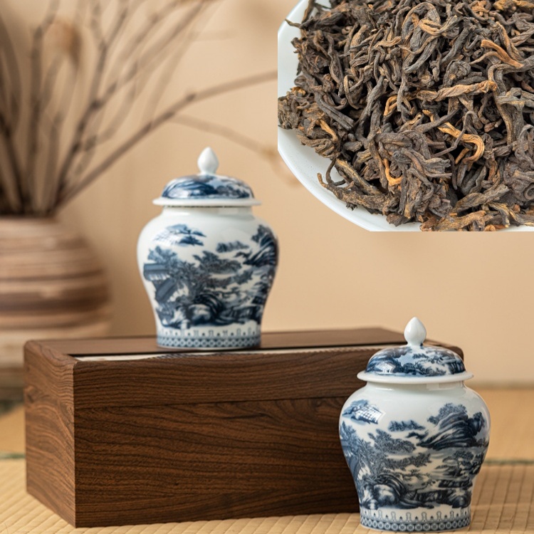 20-Year-Old Dark Tea From China. 300g Liu Bao Tea Gift Box Packaging. With A Rich And Mellow Flavor, It Is Perfect For Gifting.​